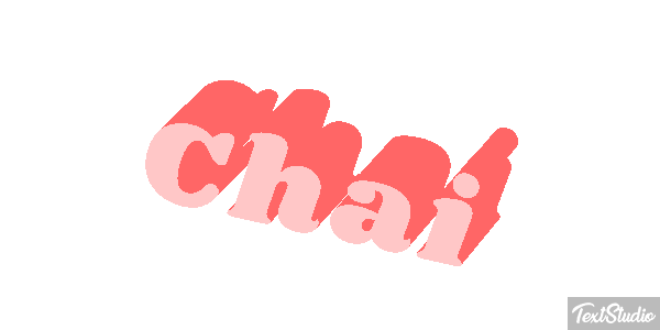 Chai Text effect