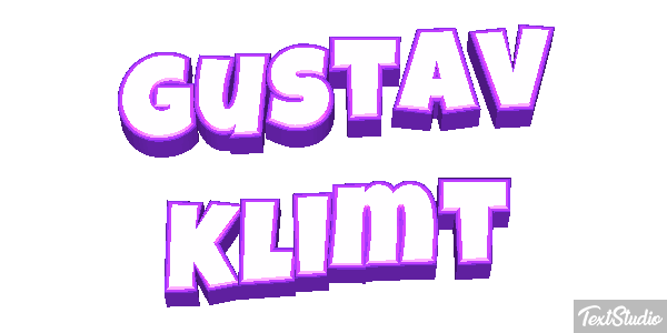 Gustav Klimt Efeito do texto