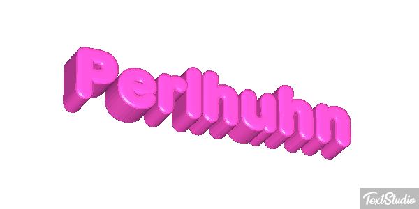 Perlhuhn Texteffekt