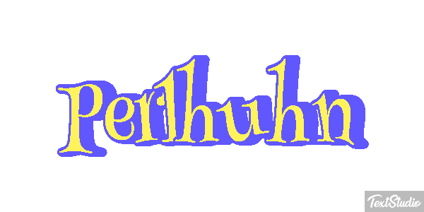 Perlhuhn Texteffekt