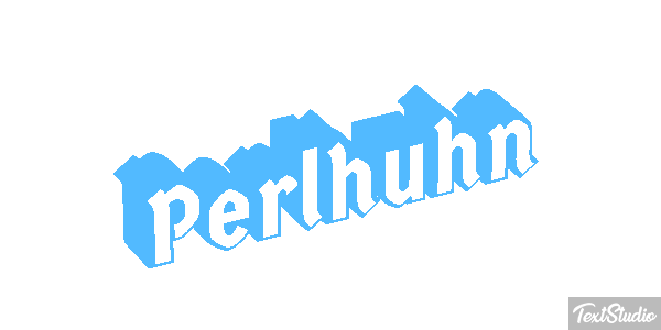 Perlhuhn Texteffekt