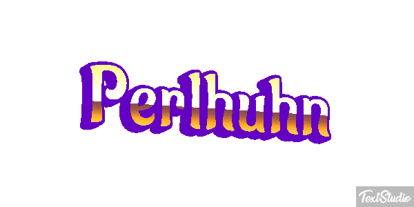 Perlhuhn Texteffekt