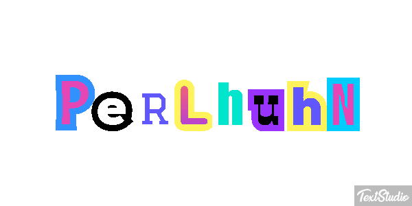 Perlhuhn Texteffekt