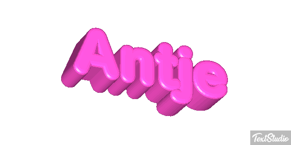 Antje Text effect