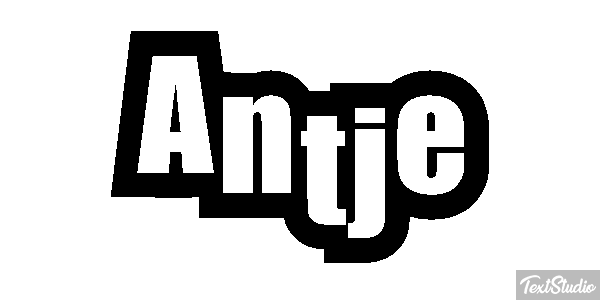 Antje Text effect