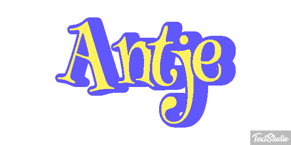 Antje Text effect