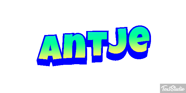 Antje Text effect