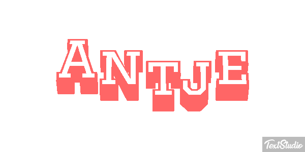 Antje Text effect
