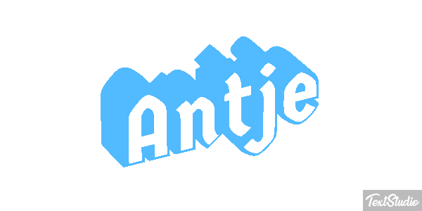 Antje Text effect