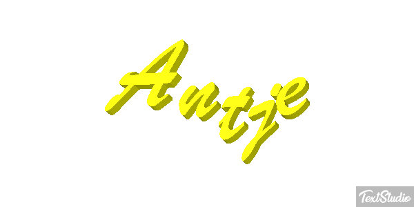 Antje Text effect