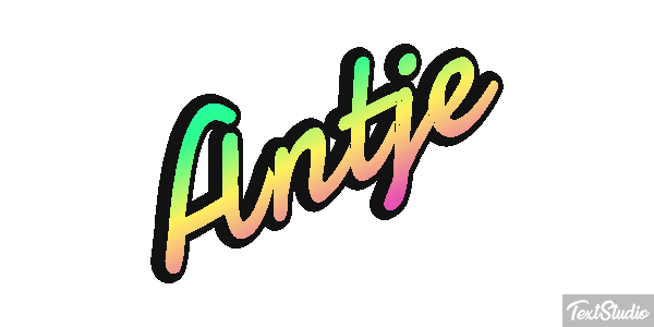 Antje Text effect