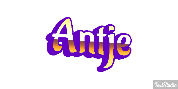 Antje Text effect