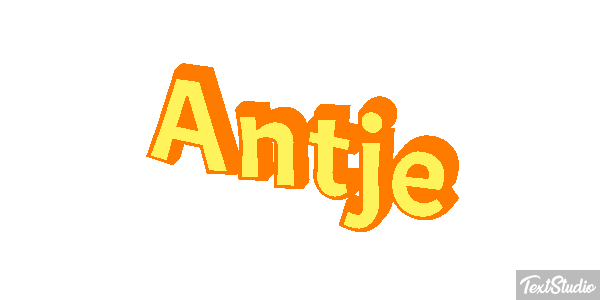 Antje Text effect