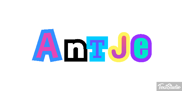 Antje Text effect