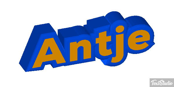 Antje Text effect