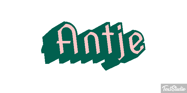 Antje Text effect