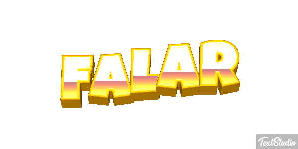 Falar Efeito do texto