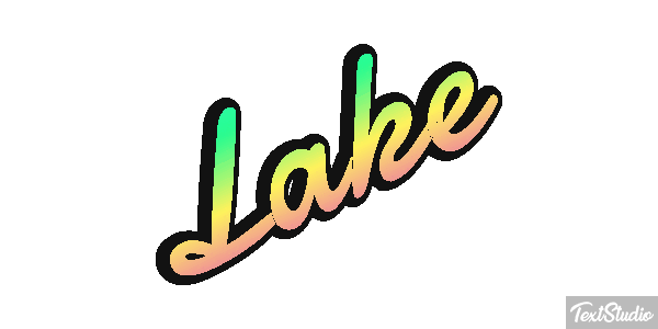 Lake テキスト効果