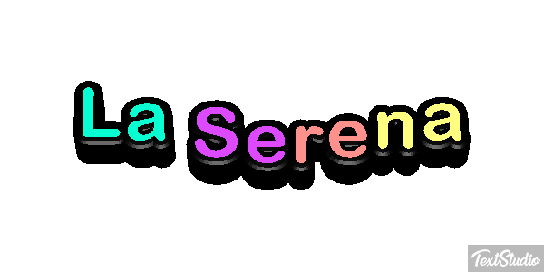 La Serena Effetto testo