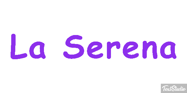 La Serena Effetto testo
