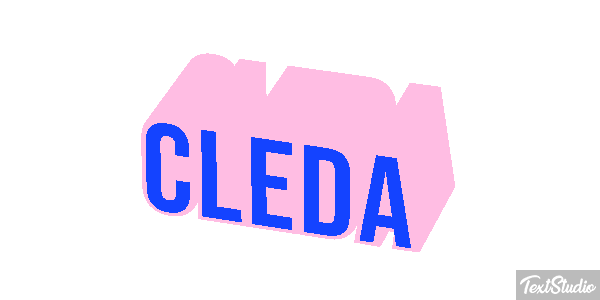 Cleda Text effect
