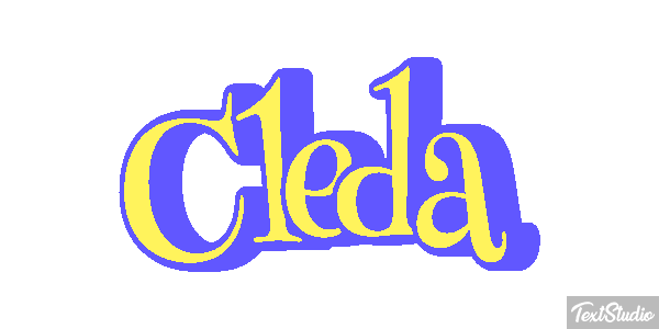 Cleda Text effect