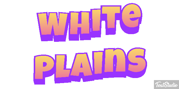 White Plains Efecto de texto