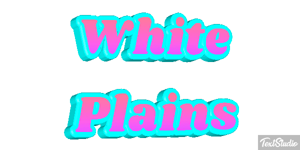 White Plains Efecto de texto