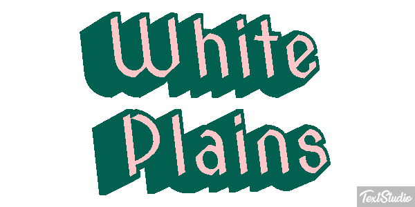 White Plains Efecto de texto
