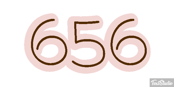 656 Effet de texte
