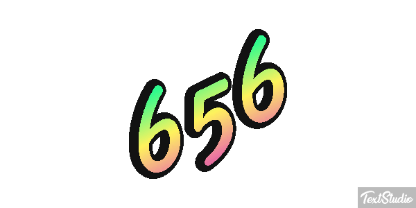 656 Effet de texte