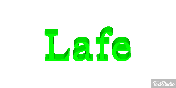 Lafe Text effect