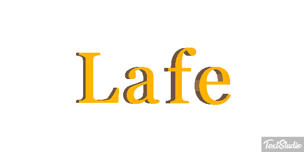 Lafe Text effect