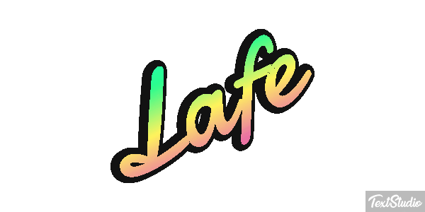 Lafe Text effect