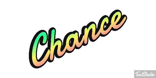 Chance Efeito do texto