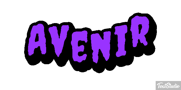 Avenir Effetto testo