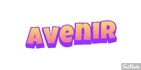 Avenir Effetto testo