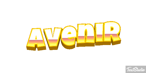Avenir Effetto testo