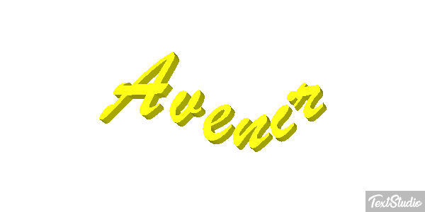 Avenir Effetto testo