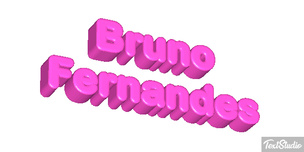 Bruno Fernandes Text effect