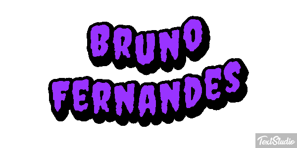 Bruno Fernandes Text effect
