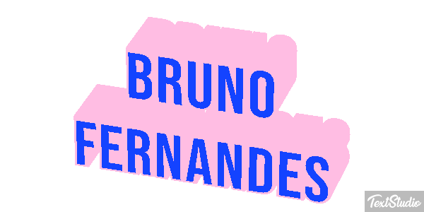 Bruno Fernandes Text effect
