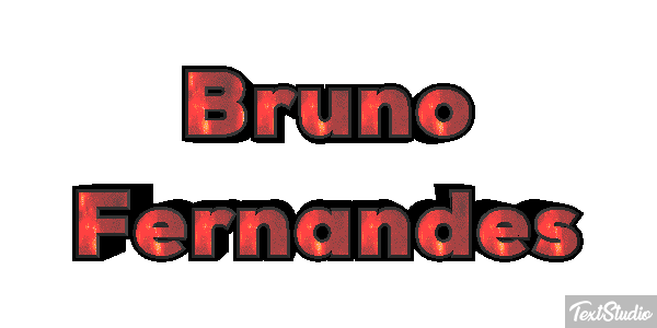 Bruno Fernandes Text effect