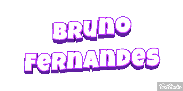 Bruno Fernandes Text effect