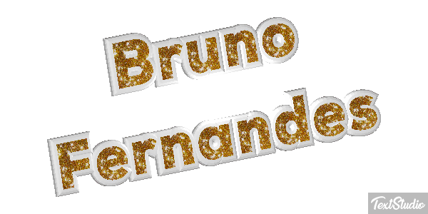 Bruno Fernandes Text effect