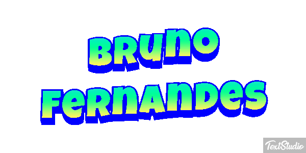 Bruno Fernandes Text effect