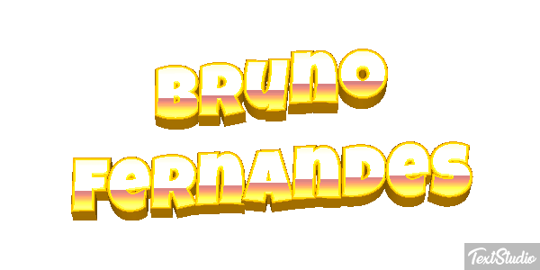 Bruno Fernandes Text effect