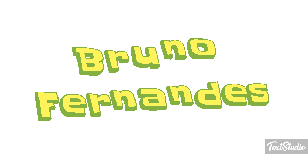 Bruno Fernandes Text effect