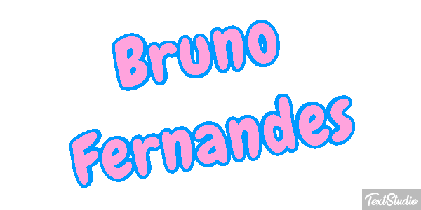 Bruno Fernandes Text effect