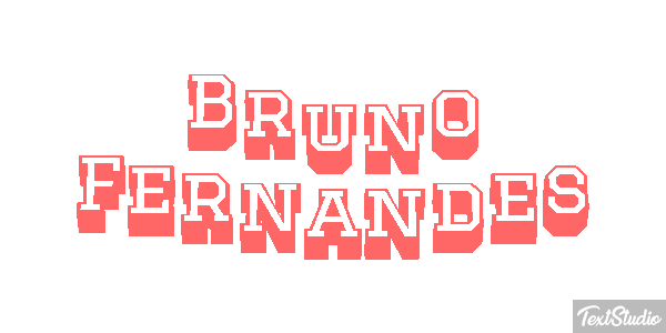 Bruno Fernandes Text effect